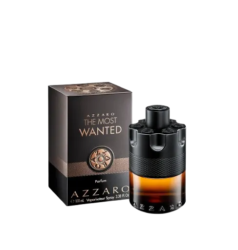Azzaro The Most Wanted Parfum bottle and box