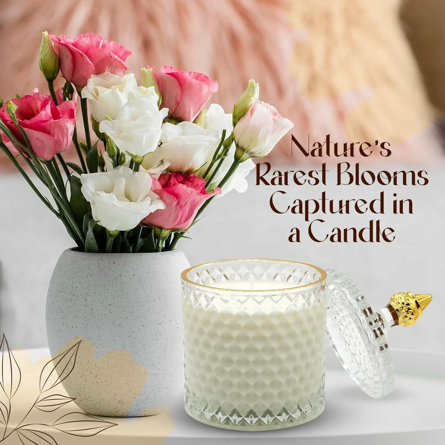 VIONAMI Rare Flower Luxury Candle