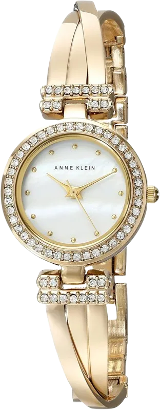 Anne Klein watch set with matching bracelets