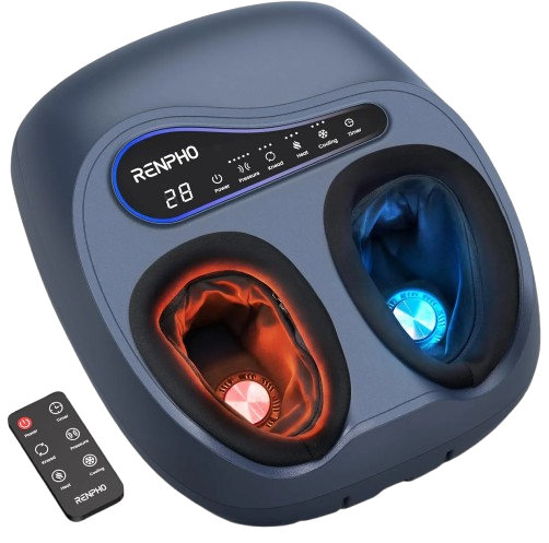 RENPHO Thermacool foot massager with remote