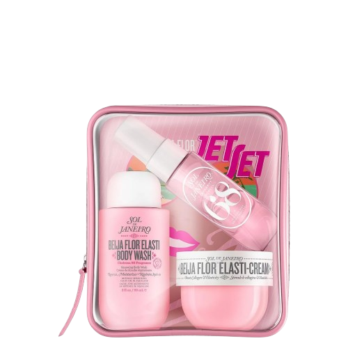 Sol de Janeiro Jet Set Travel Shower Kit product pouch