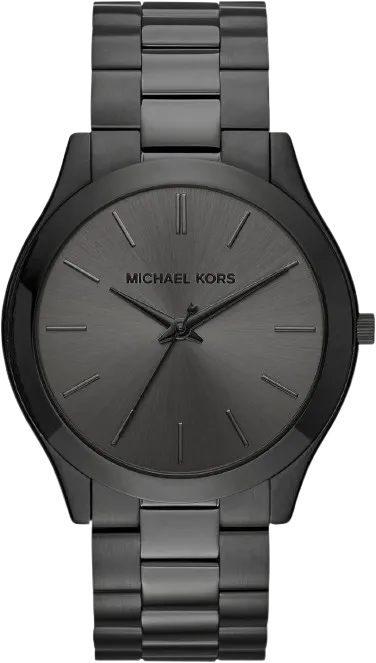 Michael Kors Slim Runway black watch