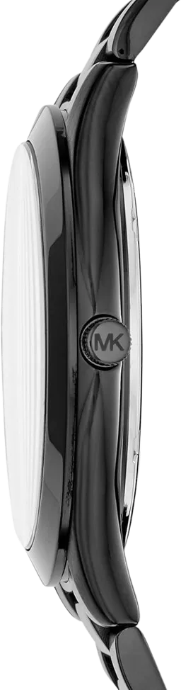 Side profile of Michael Kors Slim Runway watch case
