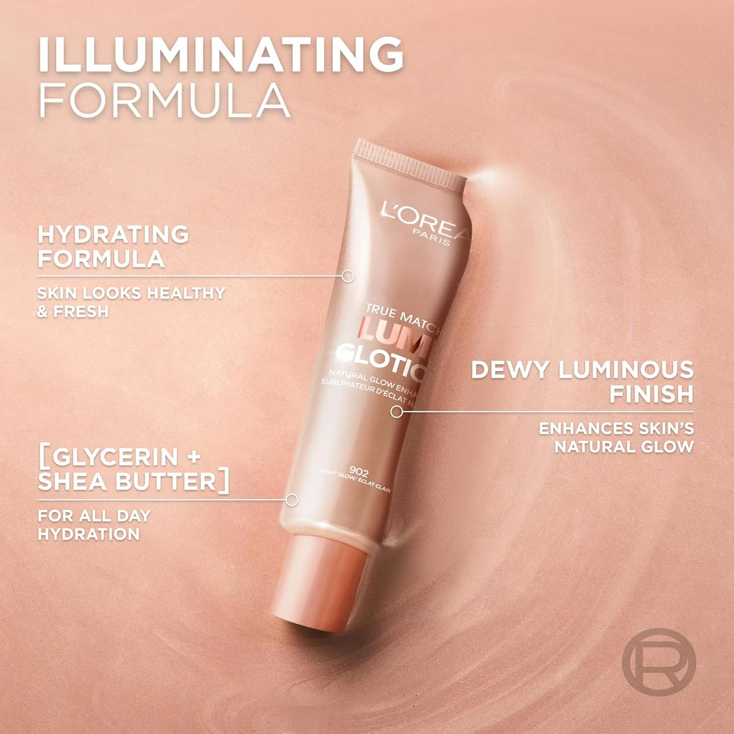 L’Oreal Lumi Glotion illuminating and hydrating formula feature image