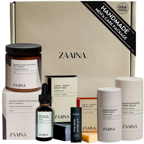 ZAAINA men's care package grooming gift set