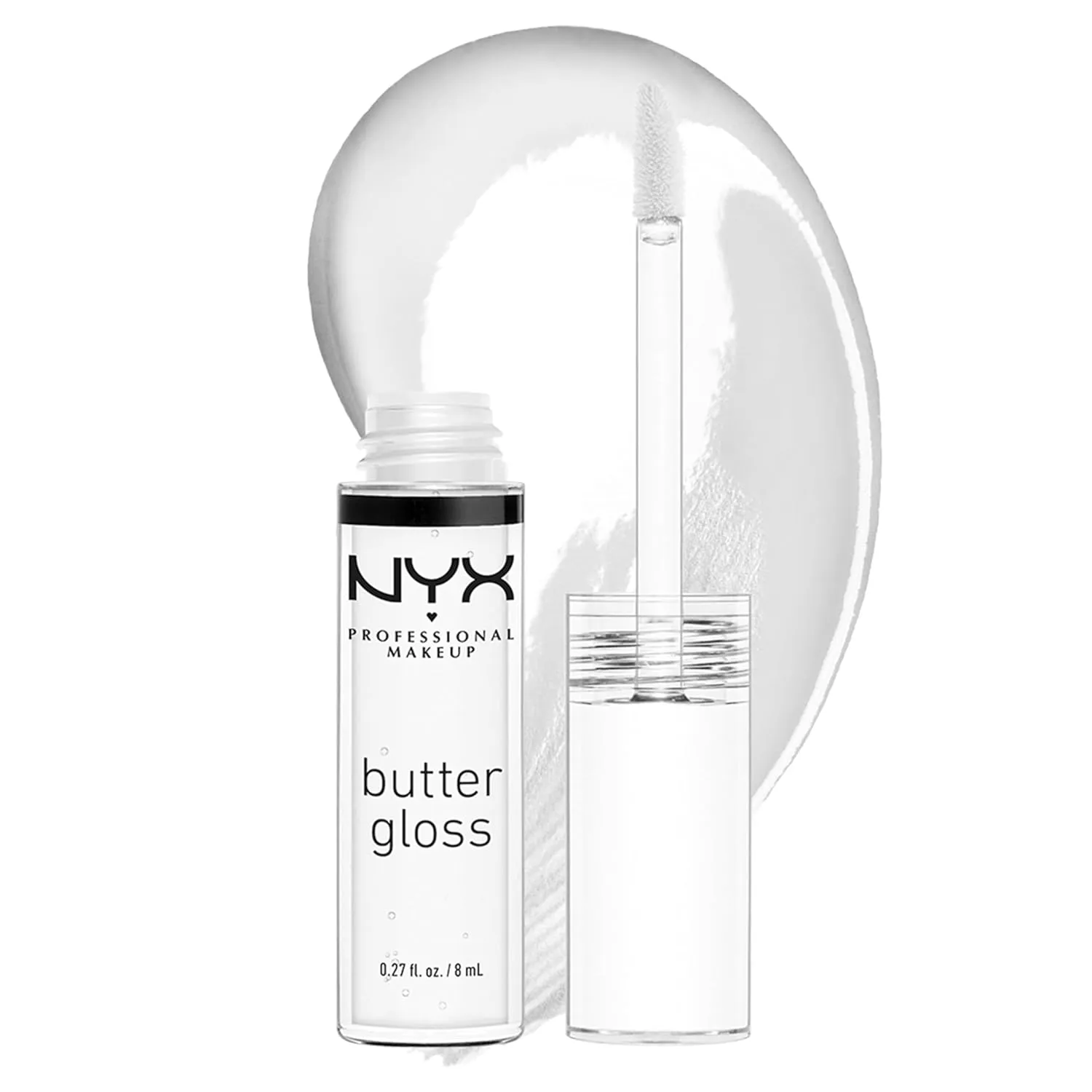 NYX Professional Makeup Butter Gloss Clear Sugar Glass