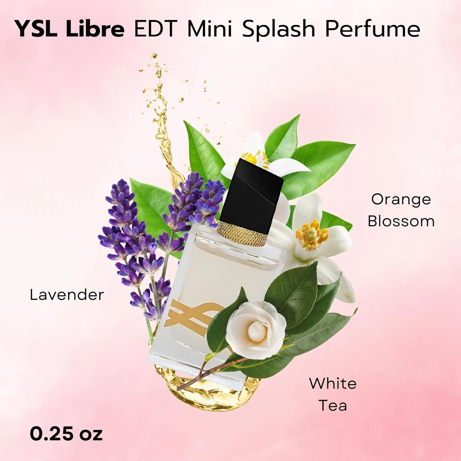 YSL Libre EDT mini splash perfume scent notes